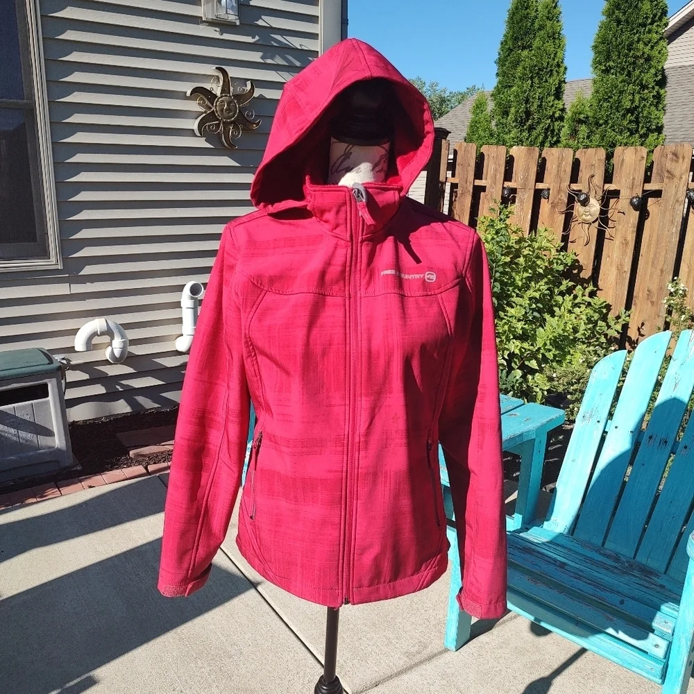 Free Country Small Winter Hooded Coat!